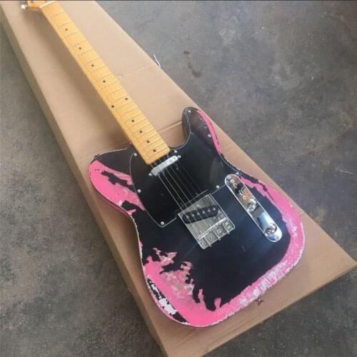 Stock, old antique relics, electric guitar, coral stickers, free shipping, can be customized according to the requirements