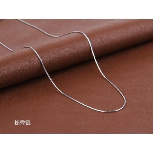 High quality fashion hot sell snake chain 925 sterling silver ladies`snake necklaces jewelry gift wholesale