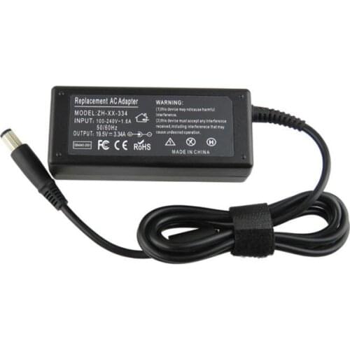 19.5V 3.34A 65W AC Laptop Power Adapter Charger For DELL Latitude D500 D505 D510 D520 D530 D531 D600 D610 D620 7.4mm * 5.0mm