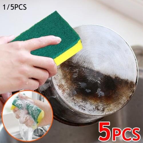 1/3/5Pcs Multi-Use Melamine Sponge Heavy Duty Scrub Sponge Cleaning Eraser For Kitchen Bathroom Furniture Cleaning Supplies New