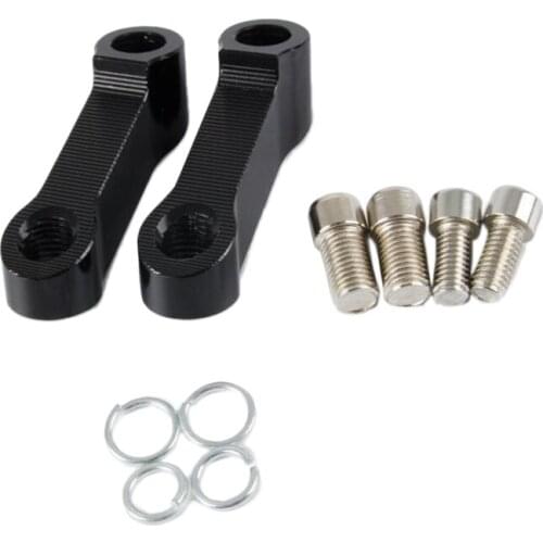 10mm Motorcycle Mirror Riser Extenders Spacers Extension Adapter Adaptor for Yamaha FZ-09 MT-09