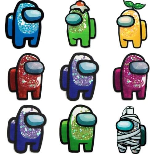 10pcs Cartoon Quicksand Sequins Acrylic Shaker Flat Back Custom Planar Resins DIY Hair Bows,10Yc17404