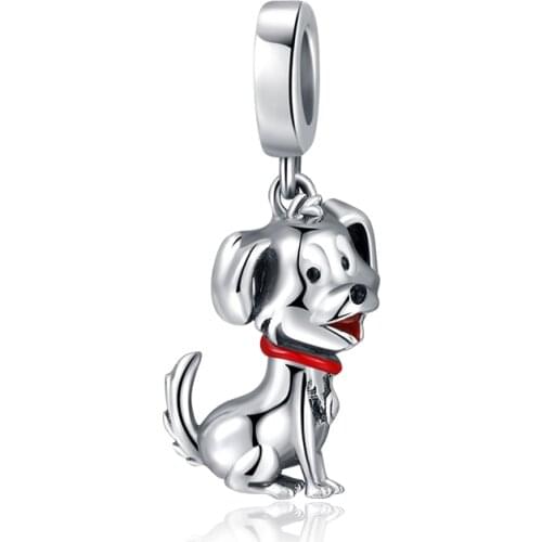 2021 New Fashion Jewelry Poodle Puppy French Bulldog Beads Trinkets Charms Silver 925 Original For Women Make Up Gift For Mom