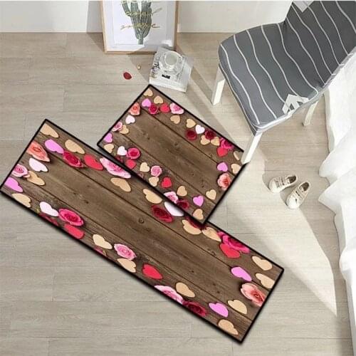 Free Shipping 3D Printed Kitchen Mat Carpets For Living Room Modern Minimalist Design Bedroom Bedside Floor Rug Non-Slip Mats