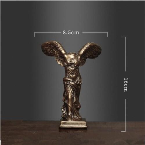 BUF Goddess of Victory Statues Resin Ornaments of Mythical Characters Home Decoration Sculpture Decor Accessories Gifts