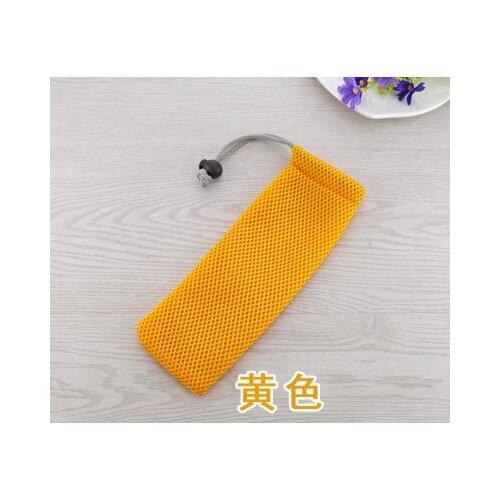 CBRL100pcs/lot drawstring mesh bag mesh jewelry bag mesh gift bag pouch custom logo for gift make up phone jewelry