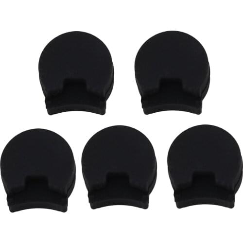 Black Rubber 10mm Oboe Clarinet Thumb Rest Cushion Protector Comfortable Woodwind Instruments Accessories