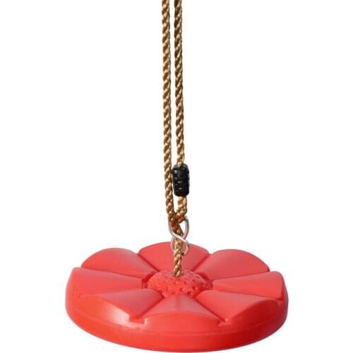 Toys Swing Childrens PE Thick octagonal petal climbing swing childrens swing Indoor Outdoor Playground Chair hanging Toy