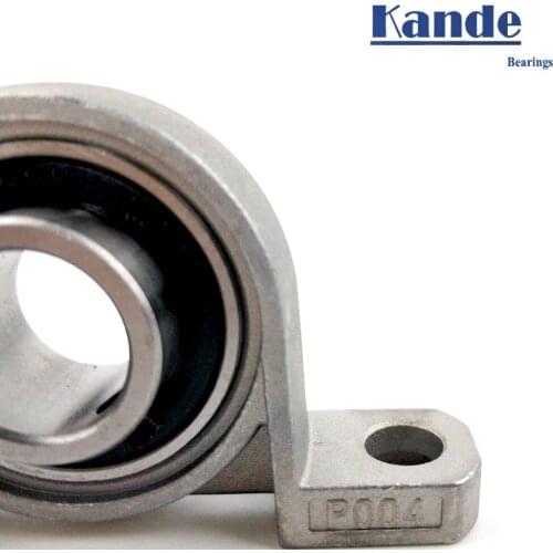 Kande Bearings KP004 2pcs KP004 Zinc Alloy Miniature Vertical Bearings/ Zinc Alloy Mounted / Bore: 20mm