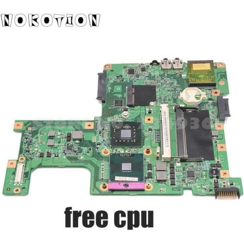 NOKOTION For Dell Inspiron 1545 Laptop Motherboard 48.4AQ01.031 CN-0G849F 0G849F G849F Main Board GM45 DDR2 with Free CPU