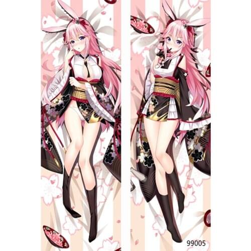 Yae Sakura Pillowcase Collapsed 3rd Dakimakura Pink Girl Double-Sided Printing Animation Game Pillowcase Bedding Exquisite Gift