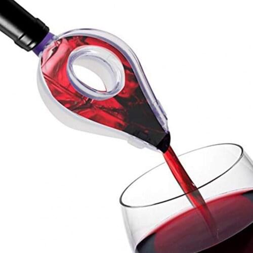 Portable Wine Decanter Champagne Stopper Aerator Liquid Filter Pourer Bar Tool Barware Tools Reusable Easy To Use