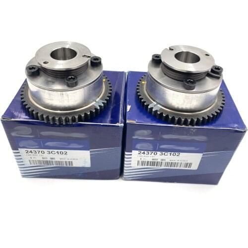 OEM 243703C102 CVVT Exhaust Camshaft Gear for 2009-2013 Hyundai Azera Genesis Coupe Kia Sedona Sorento