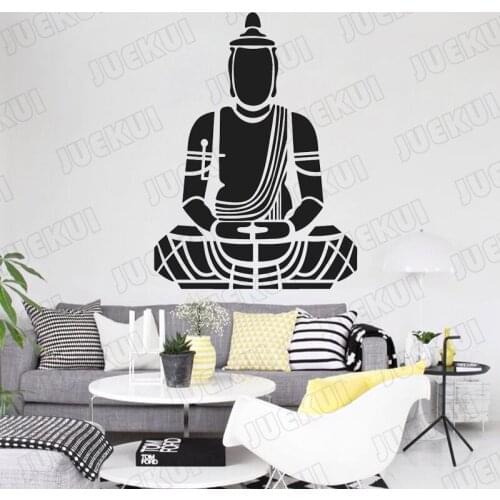 Vinyl Wall Stickers Modern Nordic Minimalist Abstract Zen Meditation Wall Decals For Living Room Home Decor Murals B70
