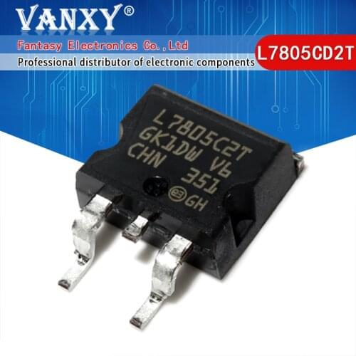 10pcs L7805C2T TO-263 L7805CD2T TO263 L7805 SOT L7805AC2T Three-terminal voltage regulator new