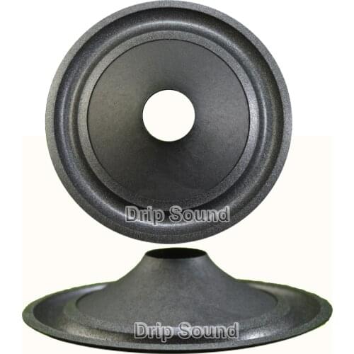 2pcs 5.5" inch 132mm 25.5mm Core Speaker Cone Paper Basin Woofer Drum Paper Foam Edge Trumper Bass Repair Parts
