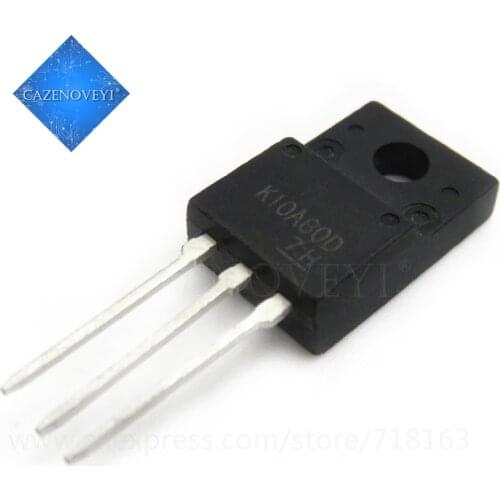 3pcs/lot TK10A60D K10A60D 10A60 TO-220F In Stock