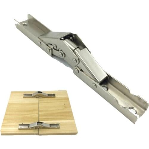 4PCS 90-degree folding hinge hinge without hinge bridge hinge spring folding hinge hardware