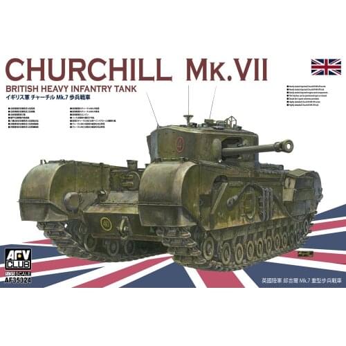 AFV Club AF35324 1/35 Churchill MK. VII - Scale Model Kit