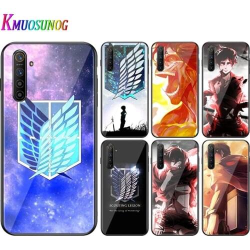 Anime attack on Titan For OPPO Reno 4 3 ACE A9 A5 F15 Realme C2 K5 K3 R17 R15 Pro 4G 5G 2020 Soft Phone Case