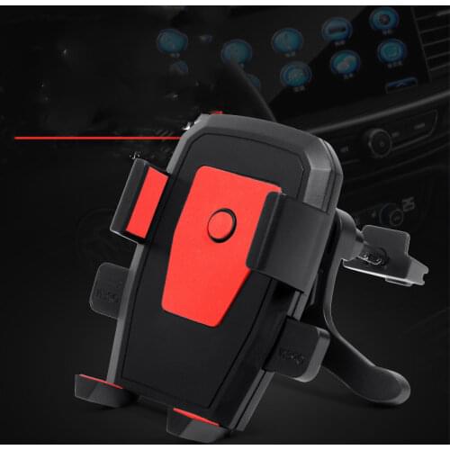 Car Auto Phone Holder Air Vent Mount Stand for IPhone Car Lock Mobile Phone Holder Support 360 Degree Rotation Phone Accessory