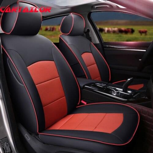 CARTAILOR Leatherette & Leather Car Seat Cover for Mercedes BENZ ML Seat Covers & Accessories Set Tailored Cover Seats Protector