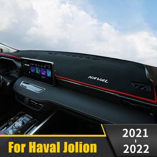 For Haval Jolion 2021 2022 LHD Car Dashboard Cover Sun Shade Pads Carpets Instrument Panel Desk Anti-UV Mats Accessories