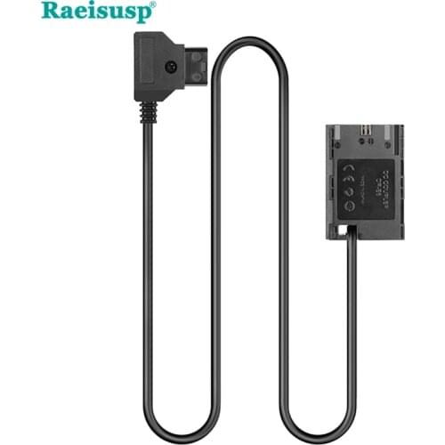 D-TAP on DR-E6 Fully decoded DC coupler LP-E6 Dummy battery ACK-E6 for Canon EOS 5D4 5D3 5D2 60D 7D 6D 60Da 70D 80D 5DS 5DSR