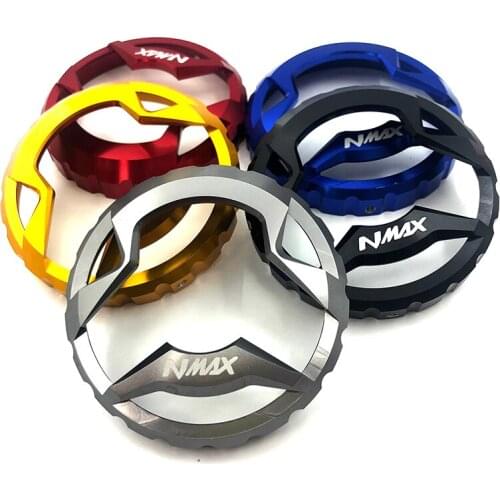 For YAMAHA NMAX 155 NMAX155 2015-2016 N-MAX 155 Motorcycle parts oil cover of the tank CNC Aluminum alloy fuel tank cap Red
