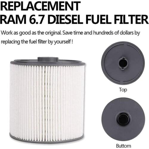 68436631AA Fuel Filter Elements for Ram 2500 3500 4500 5500 6.7L 2019-2020 for Ram 1500 2020 Engine PF46152