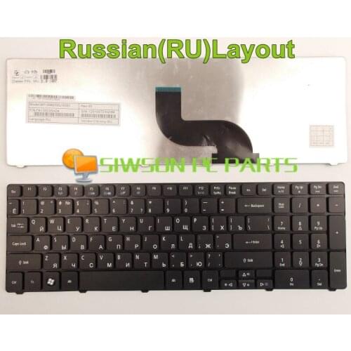New Laptop Keyboard RU Russian Version for Acer Aspire 5820 5820G 5820T 5820TZ 5820TG 5820TZG