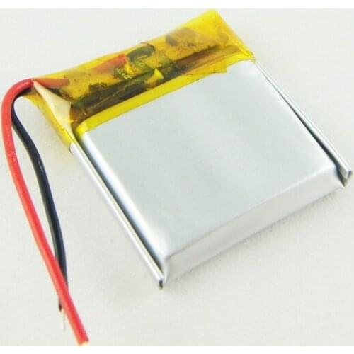 3.7V polymer lithium battery 402020 120MAH MP3 small speaker smart Bracelet Bluetooth toys Rechargeable Li-ion Cell