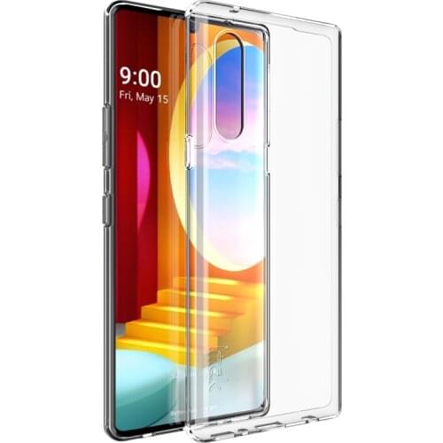 For LG Velvet Case IMAK UX-5 Series Shockproof Soft TPU Back Cover Case for LG Velvet 5G