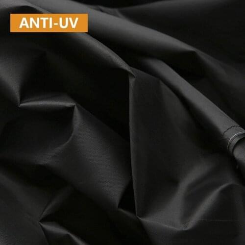 Non-Folding Treadmill Cover Waterproof Treadmill Protective Cover Suitable for Indoor or Outdoor (Black)