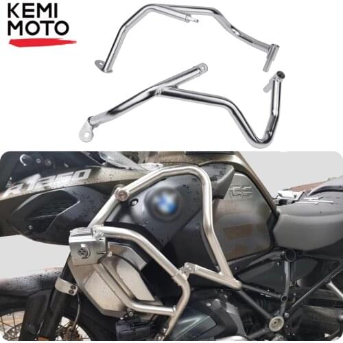 New Crash Bar for R1250GS ADV Adventure R 1250 GS 2020 Motorcycle Upper Crash Bar Extensions Engine Guard Bumper Protectoion
