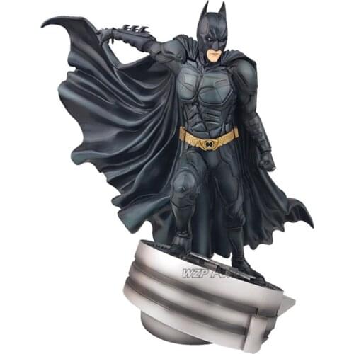 Hasbro Super Hero Batman battle ver statue Resin Action Figure Standing posture Collection Model Toys Gift