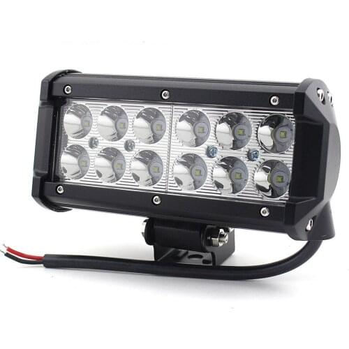 Motorcycle 36W LED Car Light Bar Work light Flood Spot Beam 6000k Auxiliary Lamp for Honda Kawasaki Yamaha Ducati Aprilla Harley