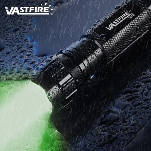 LED Rechargeable Flashlight 2000LM Green Q5 LED Camping Tactical Hunting Waterproof Torch life Lighting lantern
