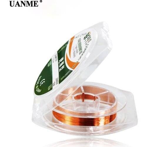 UANME 120M 0.02mm Mobile Phone Wire Fingerprint Chip PCB Copper Fly Line Motherboard Logic Board PCB Fingerprint Point Tools