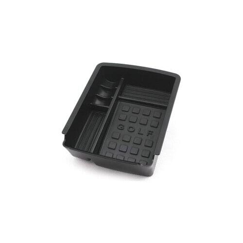 High Quality Car Exterior Accessories Interior Armrest Storage Tray for Golf MK7