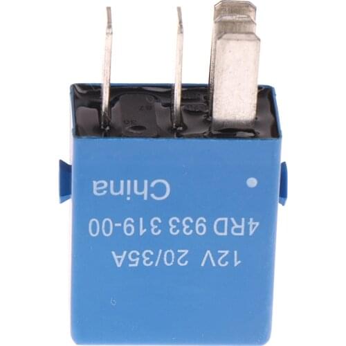 1PCS BlueAutomotive Relais 12VDC 5 Pin Automotive Relay