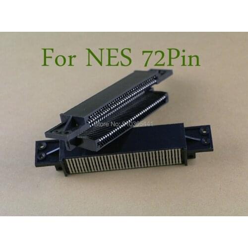 1PC Good Quality Replacement FOR NES 72Pin slot Cartridge card Slot for Nintend Entertainment System for NES Game Console 72Pin