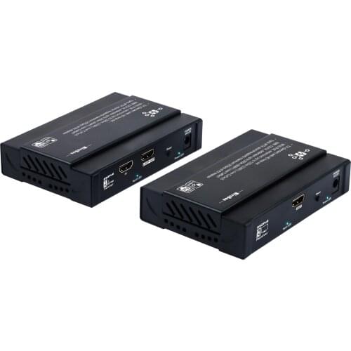 1080P HDMI PoE 1TX to multi RX Extender over IP/TCP Single Network by RJ45 cat5 cat5e cat6 HDMI Extender Transmitter to Receiver