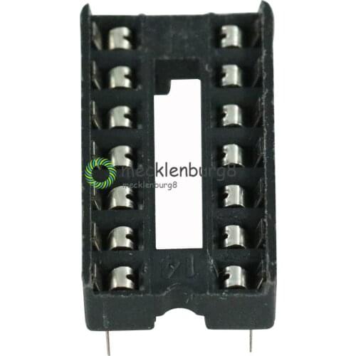 20pcs/Lot 14pin DIP IC Sockets Adaptor Solder Type 14 Pin NEW