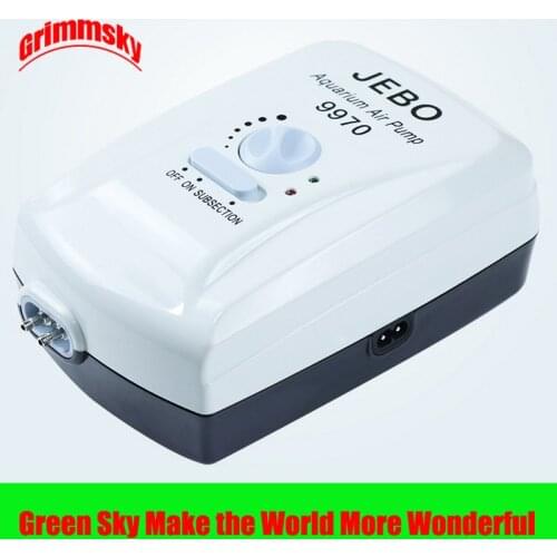3.5W 2*4L/Min Double Air Outlet Outdoor Fishing Fish Tank Oxygen Increasing Noiseless Fish Tank Aquarium Oxygen Pump