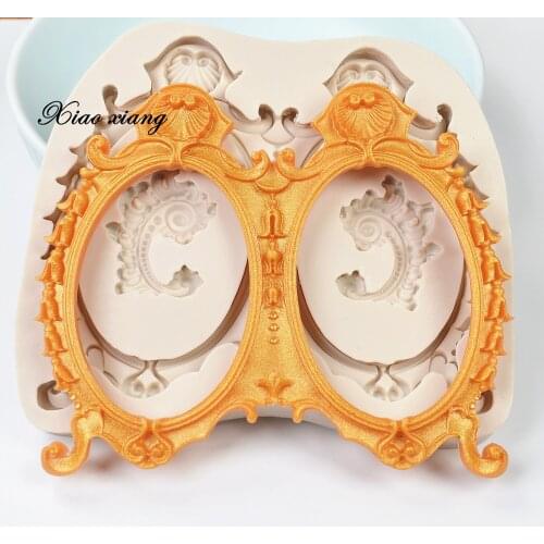 3D Photo Frame Silicone Cake Molds For Baking Fondant Mould Cake Decorating Tools Chocolate Gumpaste Mold,Sugarcraft,Kitchenware