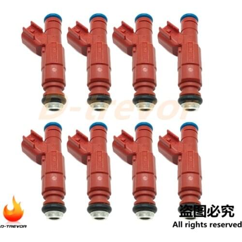 8Pcs 0280156161 Fuel Injectors For Jeep Grand Cherokee Wrangler Ford 3.8L 3.9L 4.0L