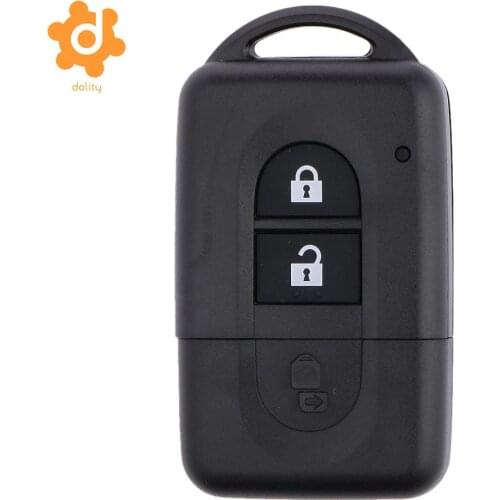 Car Remote Key Smart Shell Keyless Entry Fob Auto Key Case Cover For Nissan MICRA Replace Broken Cases Soft Rubber Button