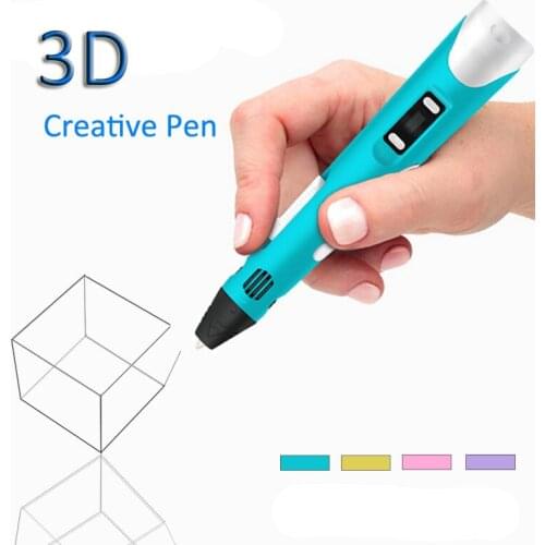 DIY 3D Pen Creative Intelligent Brush Print Pen Arts Crafts Sewing Painting Supplies Calligraphy Brushes Pen Creative