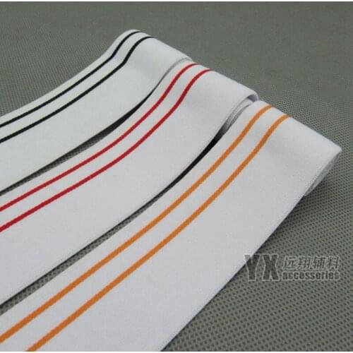 Two sides plush suede elastic webbing softy for underwear clothes belt sports wear accessories 4.5cm 4meters high quality